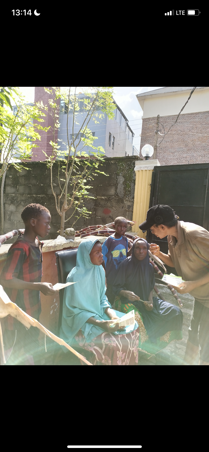 Final outreach moment